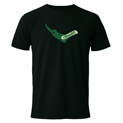 raisedVT Vermont Rider Snowboarder Men's T-Shirt