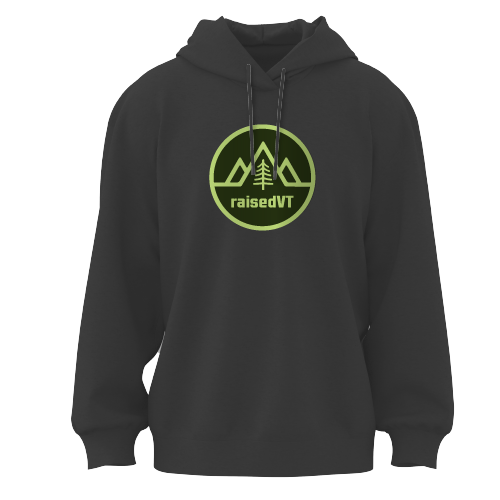 raisedVT Vermont State Badge Pullover Hoodie