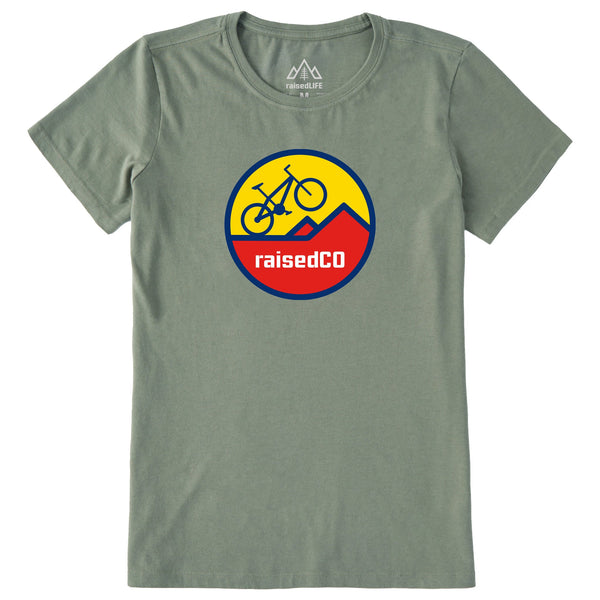Women's raisedCO Badge Short Sleeve Tee