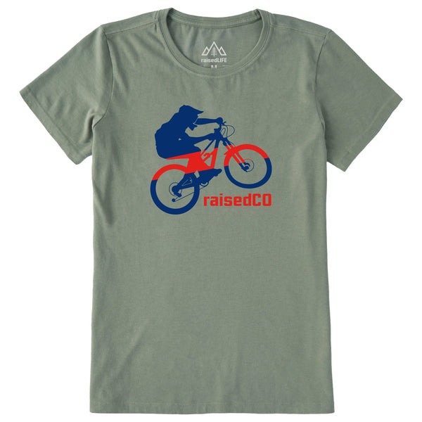 Women's raisedCO MtnBike Short Sleeve Tee