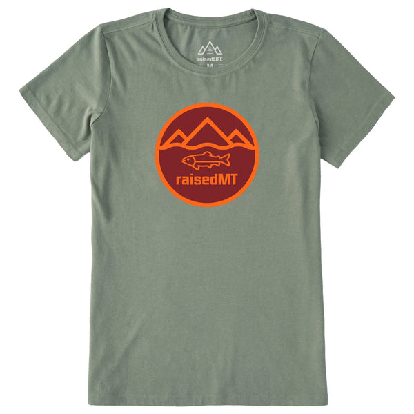 Women's raisedMT Badge Short Sleeve Tee