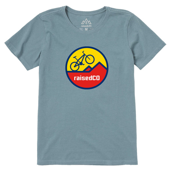 Women's raisedCO Badge Short Sleeve Tee