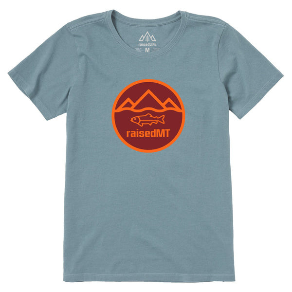 Women's raisedMT Badge Short Sleeve Tee