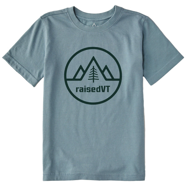 Youth  raisedVT Badge Short Sleeve