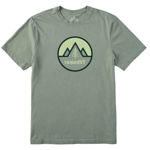 Men's raisedVT Badge Short Sleeve Tee