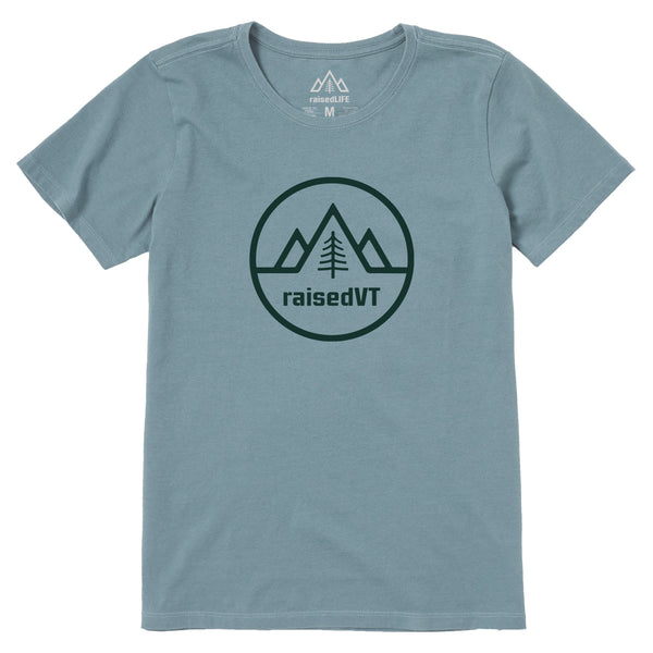 Women's raisedVT Badge Short Sleeve Tee