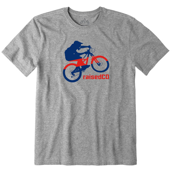 Men's raisedCO MtnBike Short Sleeve Tee