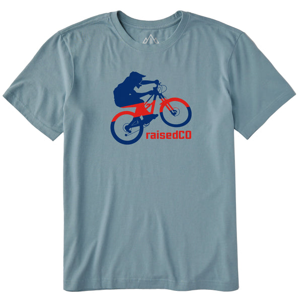 Men's raisedCO MtnBike Short Sleeve Tee