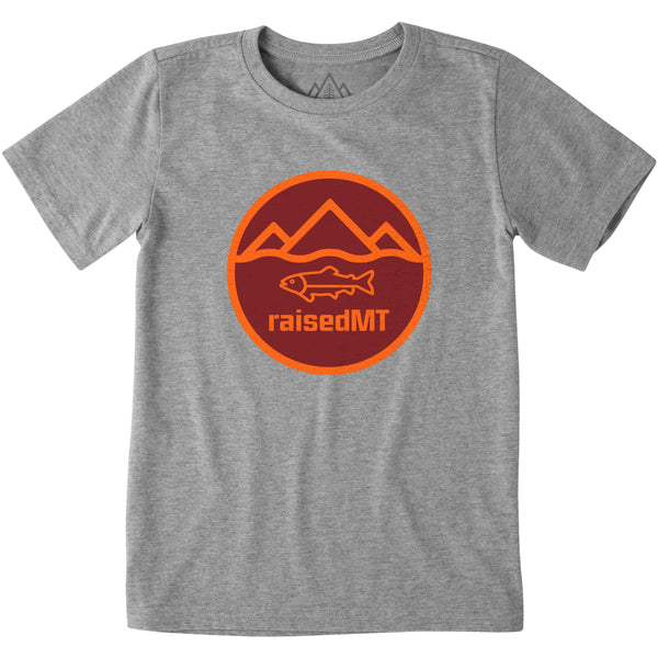 Youth raisedMT Badge Short Sleeve Tee