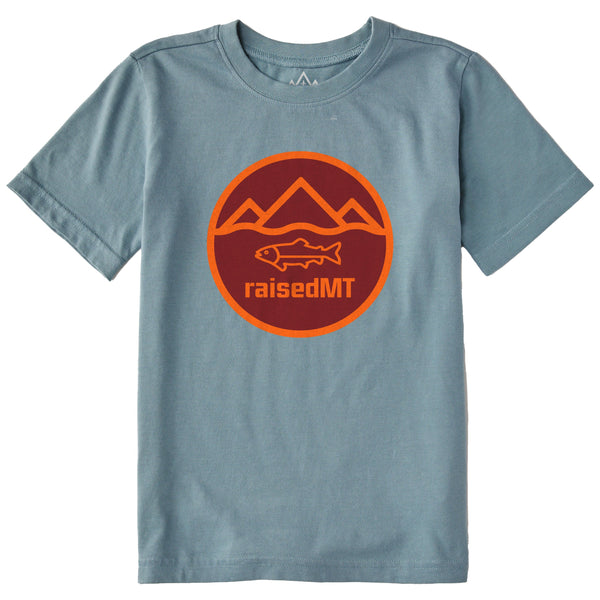 Youth raisedMT Badge Short Sleeve Tee