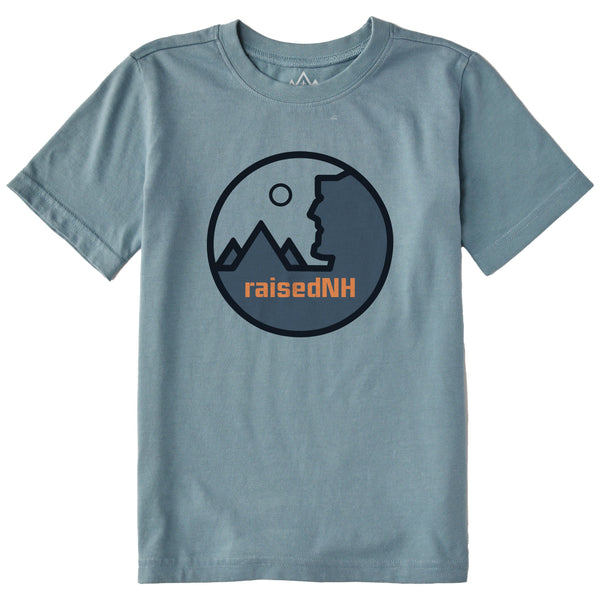 Youth raisedNH Badge Short Sleeve Tee