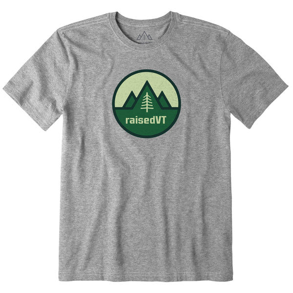 Men's raisedVT Badge Short Sleeve Tee
