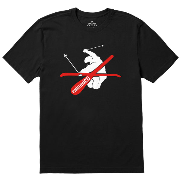 Men's raisedCO Skier Short Sleeve Tee