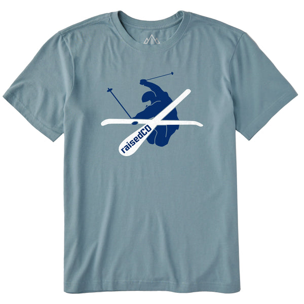 Men's raisedCO Skier Short Sleeve Tee