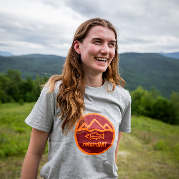 raisedMT Montana State Badge Men's T-Shirt