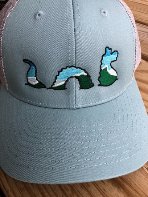 lake monsters hat Green Mountain Lake Monster (Vintage) – raisedLIFE