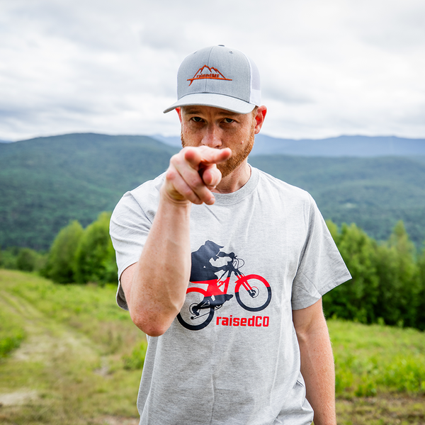 Men's raisedCO MtnBike Short Sleeve Tee
