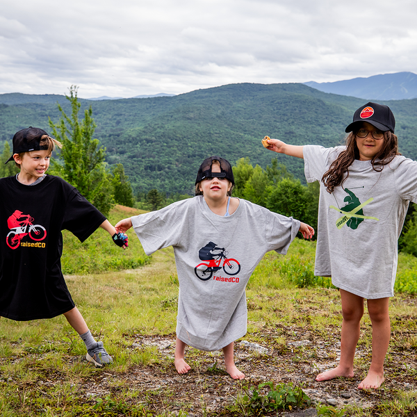Youth raisedCO MtnBike Short Sleeve Tee