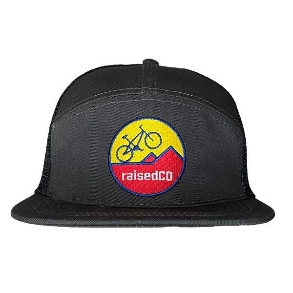raisedCO Colorado State Badge 7-Panel Hat