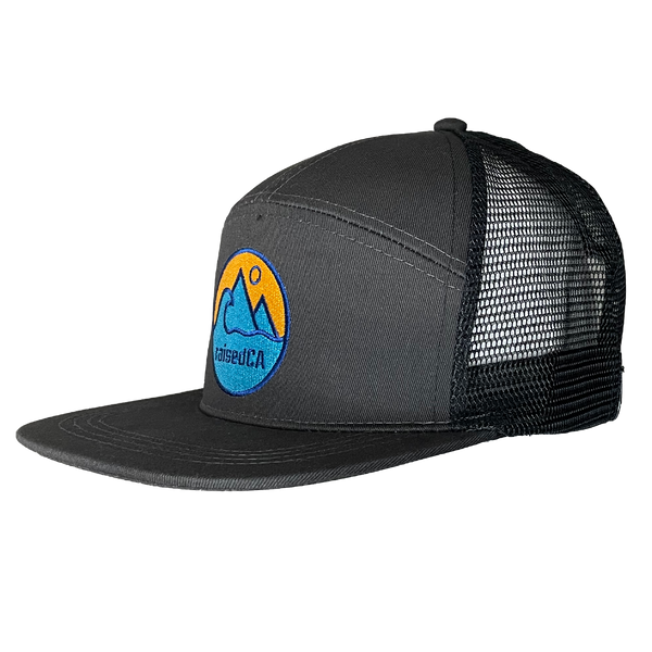 raisedCA California State Badge 7-Panel Hat