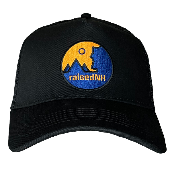 raisedNH New Hampshire State Badge Trucker Hat