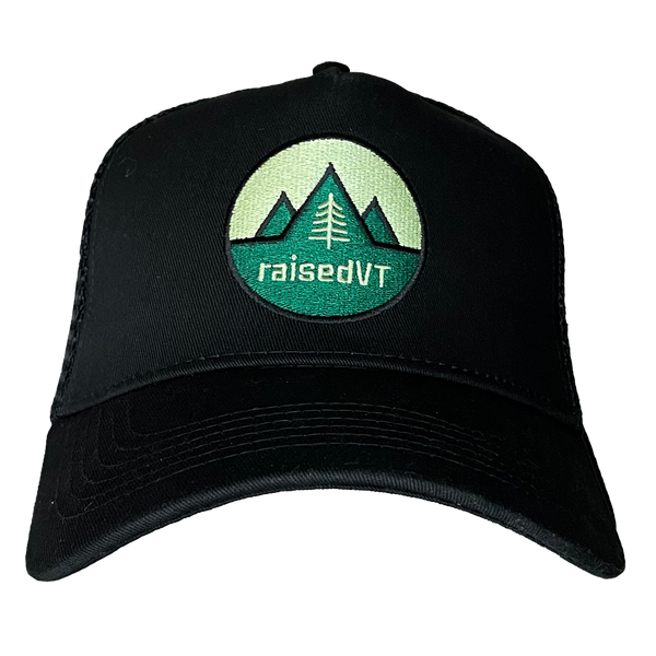 raisedVT Vermont State Badge Trucker Hat