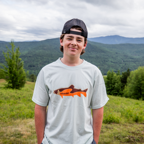 raisedMT Montana Fly Fishing Men's T-Shirt