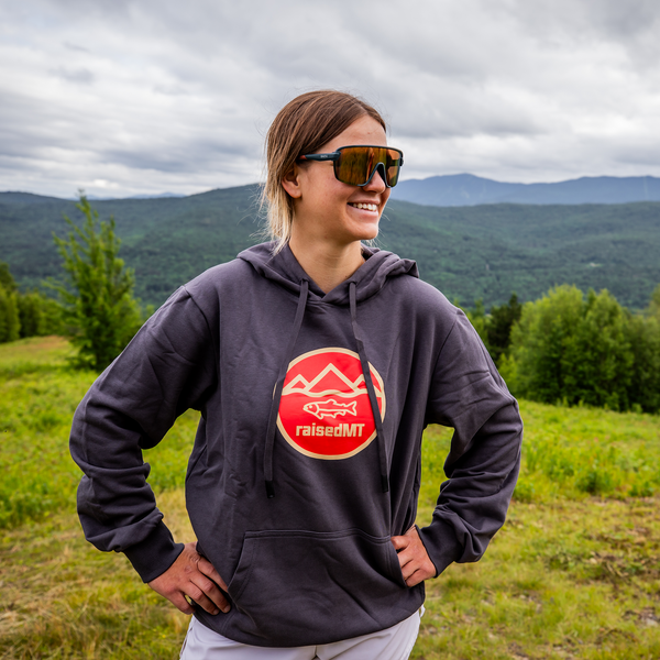 raisedMT Montana Badge Pullover Hoodie