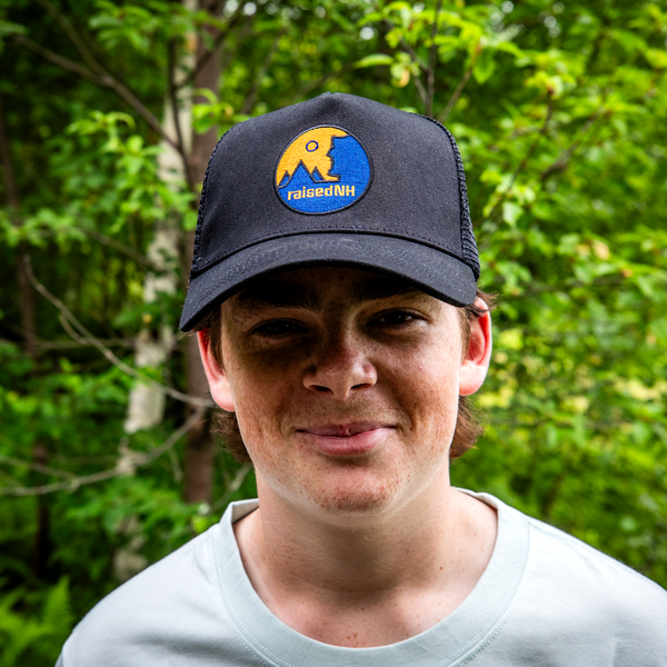 raisedNH New Hampshire State Badge Trucker Hat