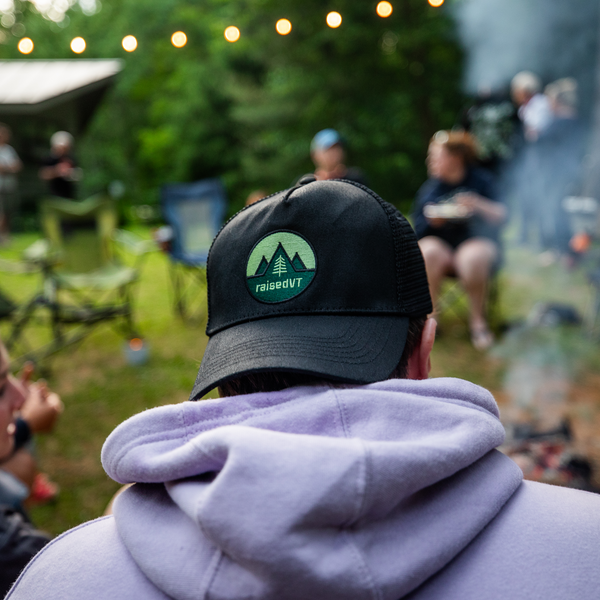 raisedVT Vermont State Badge Trucker Hat