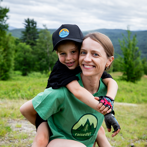 Women's raisedVT Badge Short Sleeve Tee