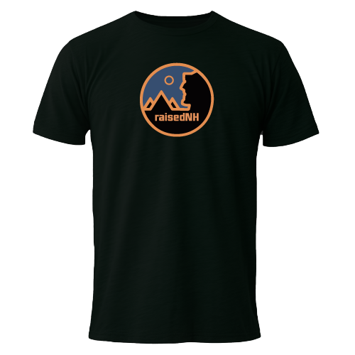 raisedNH New Hampshire State Badge Mountain T-Shirt