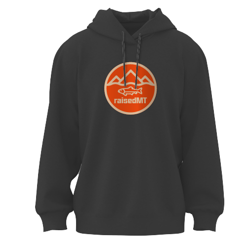 raisedMT Montana Badge Pullover Hoodie