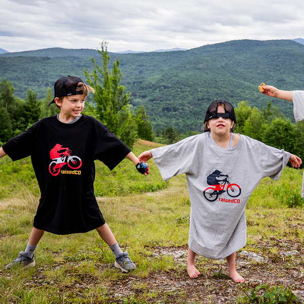 raisedCO Colorado Mountain Bike T-shirt
