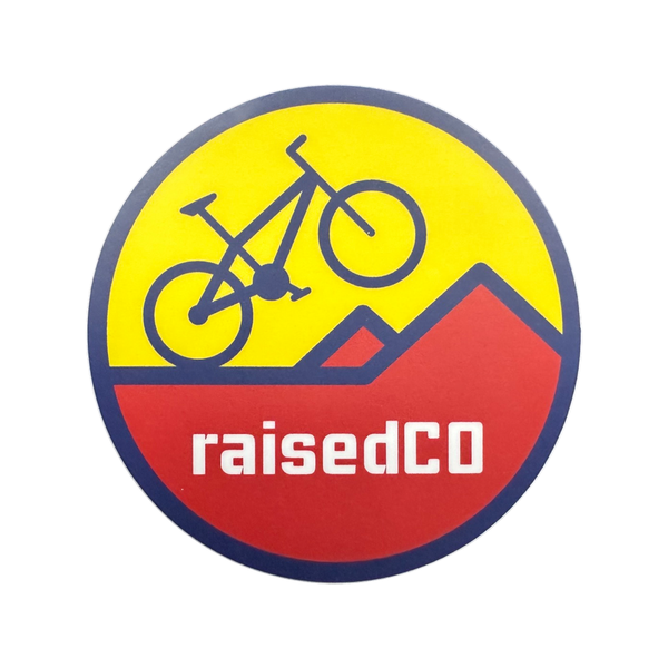 raisedCO Colorado State Badge Sticker 3"